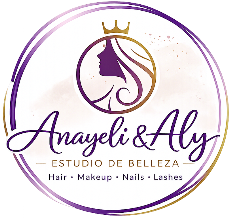 logo anayeli & aly estudio de belleza 